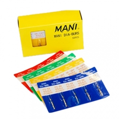 MANI Diamond Burs Drill Dental High Speed Handpiece 155 Types Optional FG 1.6mm