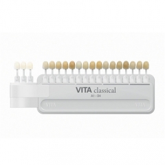 VITA Classical Shade Guide A1-D4 with Attached Bleached Extension 19 Colors